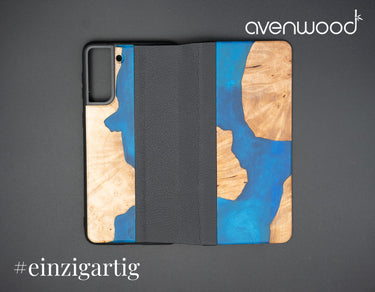 Samsung Galaxy S21 Plus PORTO COLLECTION FLIPCASE 13720 Blau